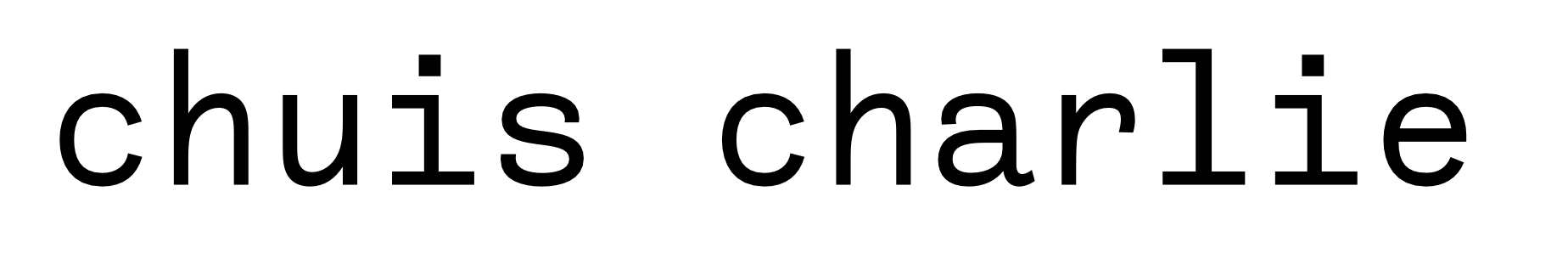 chuis charlie